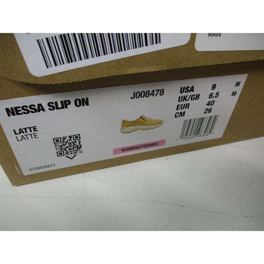 Merrell Nessa Slip On Latte Suede Leather Shoes Womens Sz 9 - Picture 7 of 7